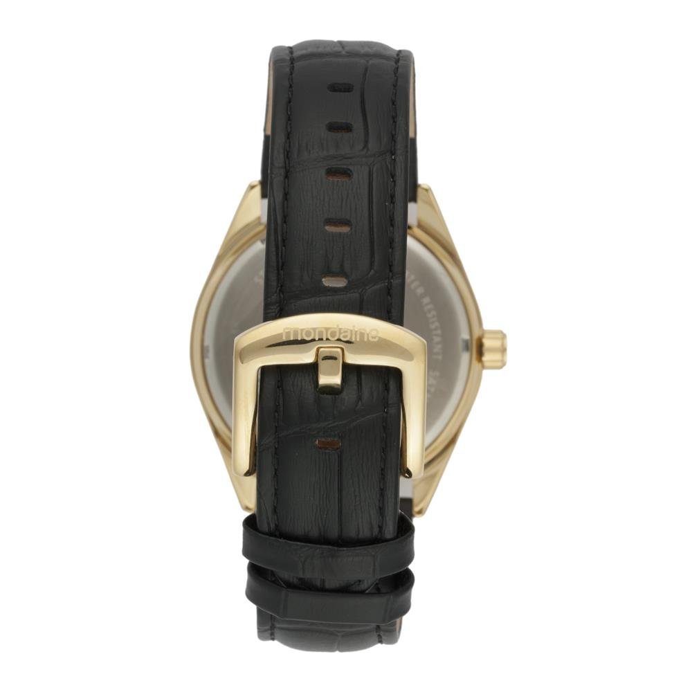 Relogio Mondaine Masculino Ref: 32948gpmvdo1 Multifunção Dourado Dourado 4