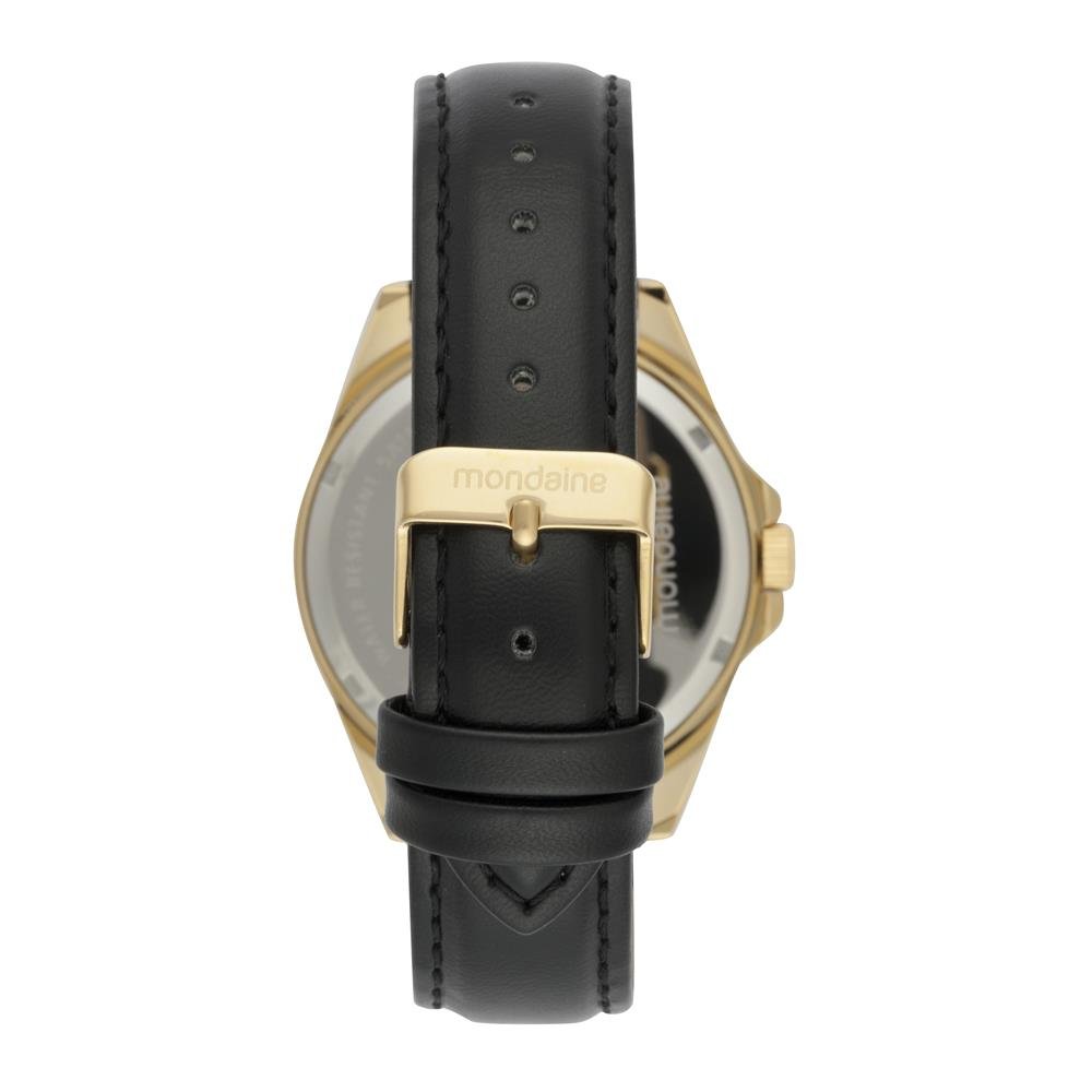 Relogio Mondaine Masculino Ref: 83528gpmvdh1 Casual Dourado Dourado 3