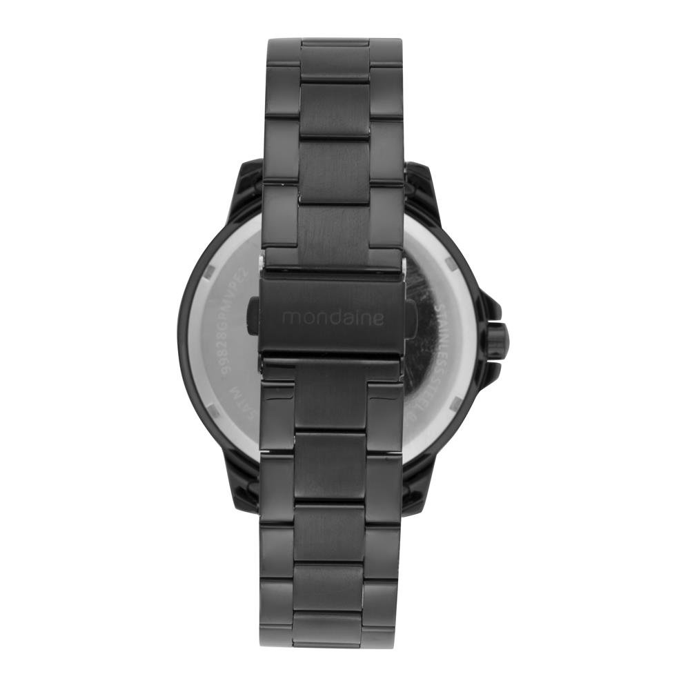 Relogio Mondaine Masculino Ref: 99828gpmvpe2 Esportivo Black