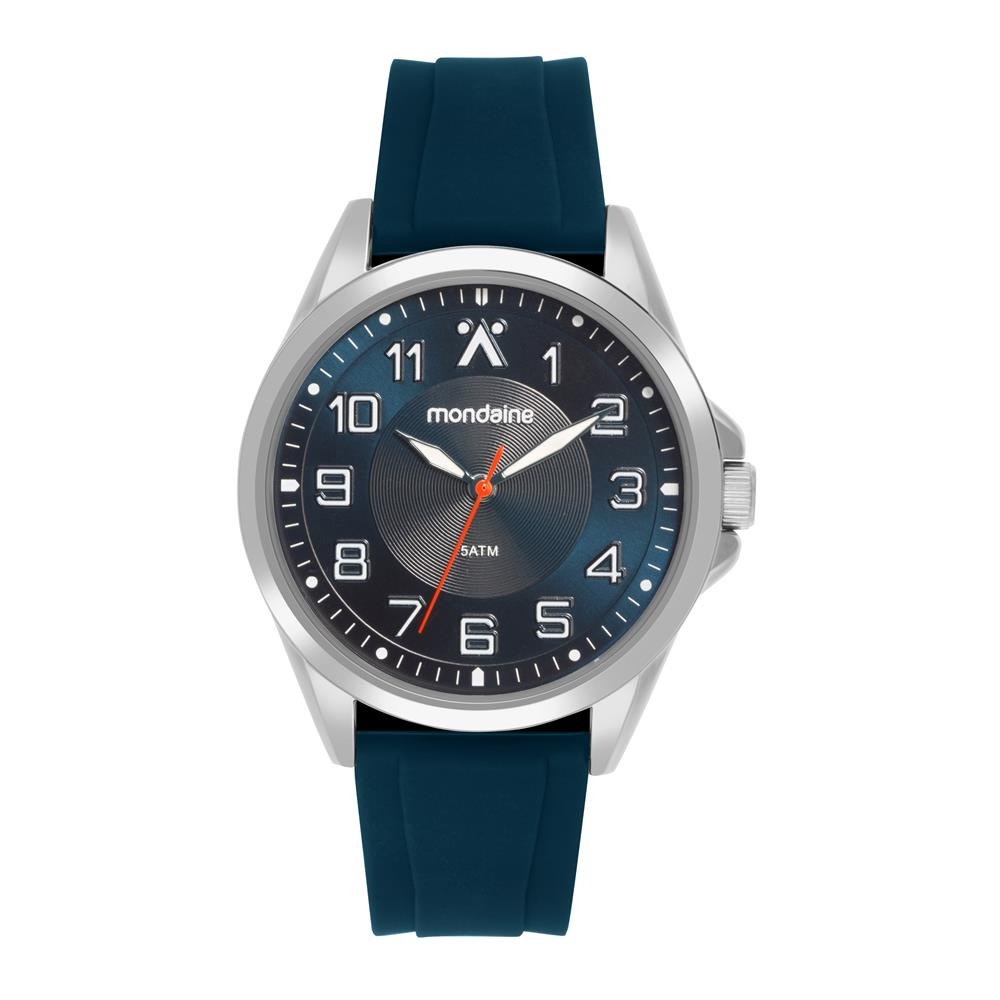 Relogio Mondaine Masculino Ref: 83529g0mvni3 Esportivo Prateado