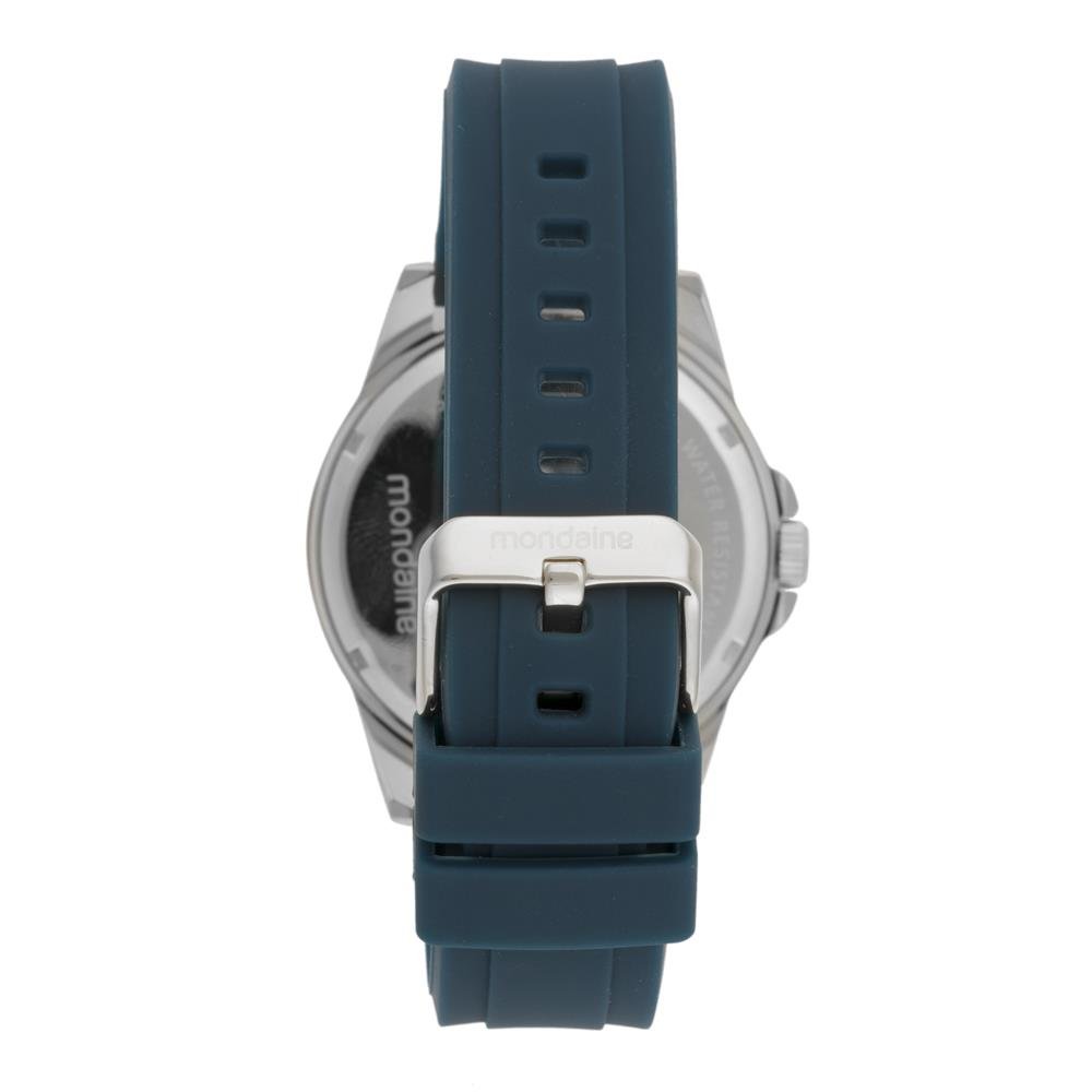 Relogio Mondaine Masculino Ref: 83529g0mvni3 Esportivo Prateado Prata 3