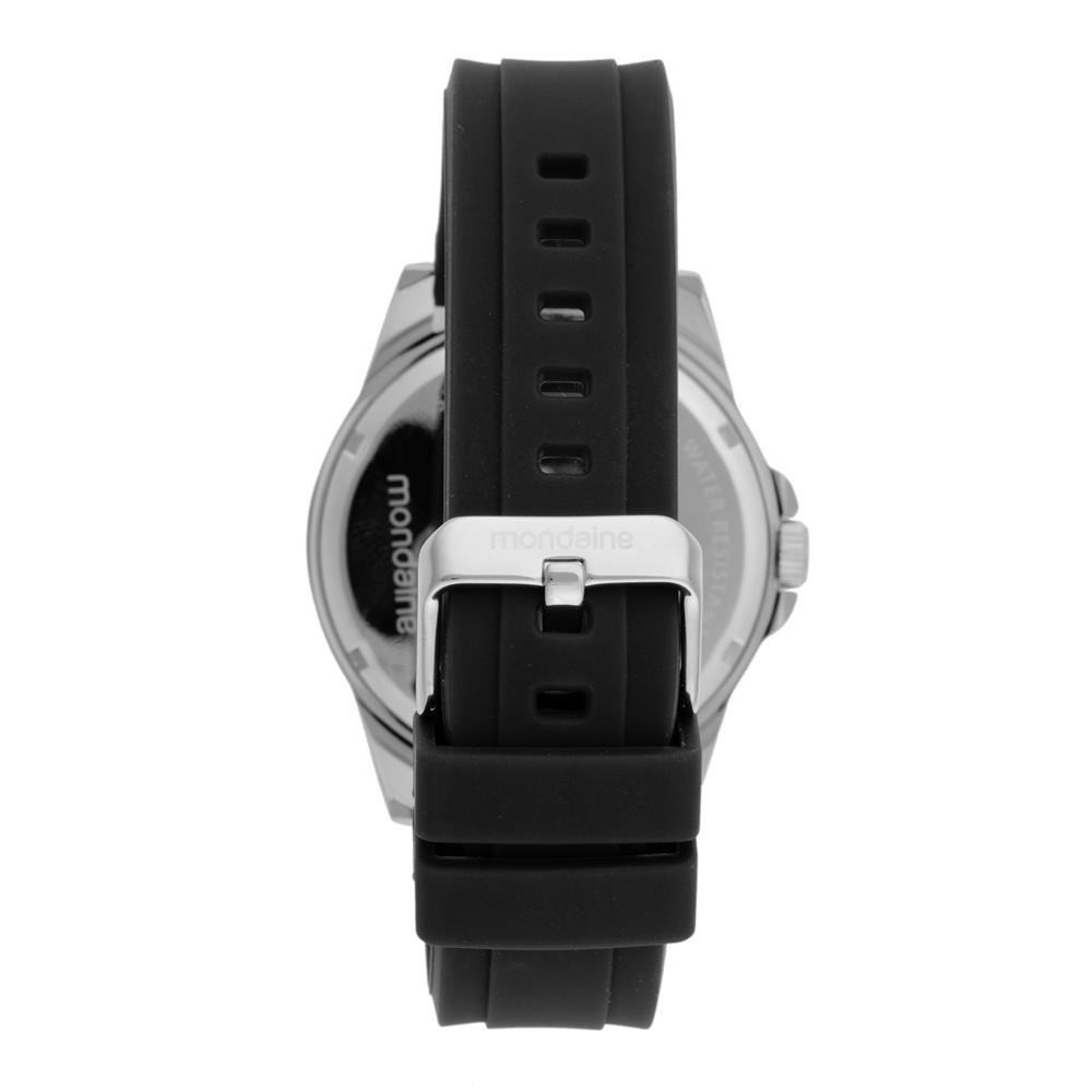 Relogio Mondaine Masculino Ref: 83529g0mvni2 Esportivo Prateado Prata 3