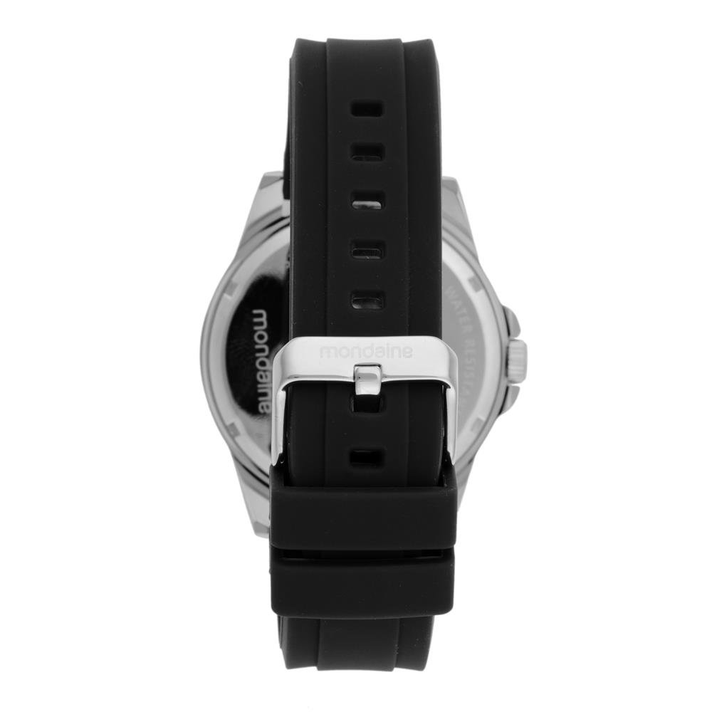 Relogio Mondaine Masculino Ref: 83521g0mvni3 Esportivo Prateado Prata 3