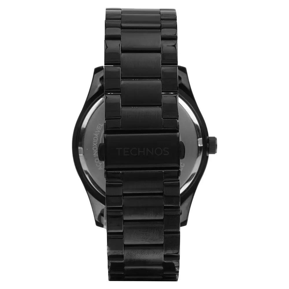 Relógio Technos Masculino Ref: 6p25cc/1p Multifunção Black Preto 3