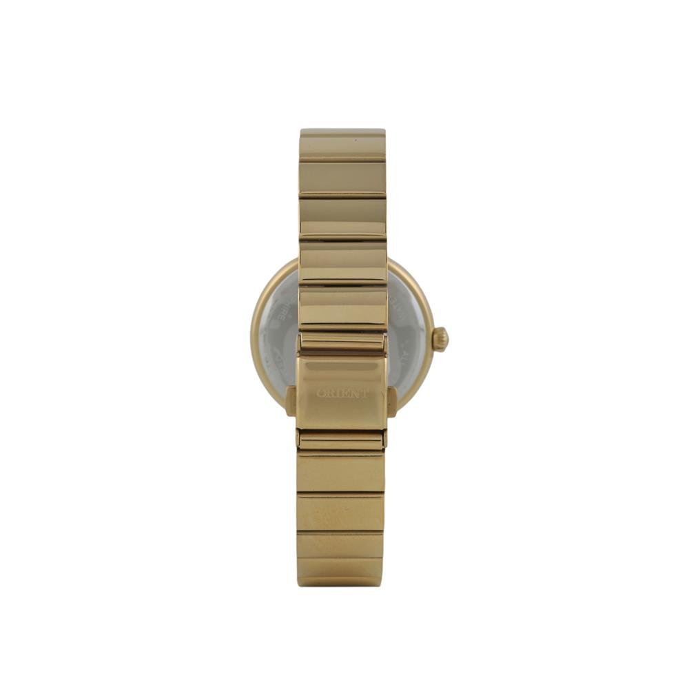 Relógio Orient Feminino Ref: Fgss0250 B1kx Casual Solar Dourado Dourado 2