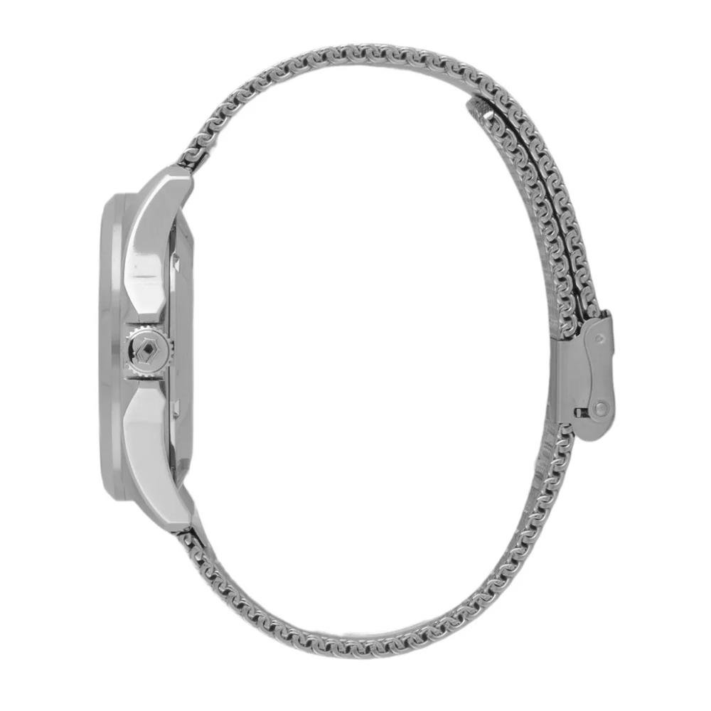 Relógio Orient Masculino Ref: Yn6ss009 E2sx Automático Mesh Prateado Prata 2