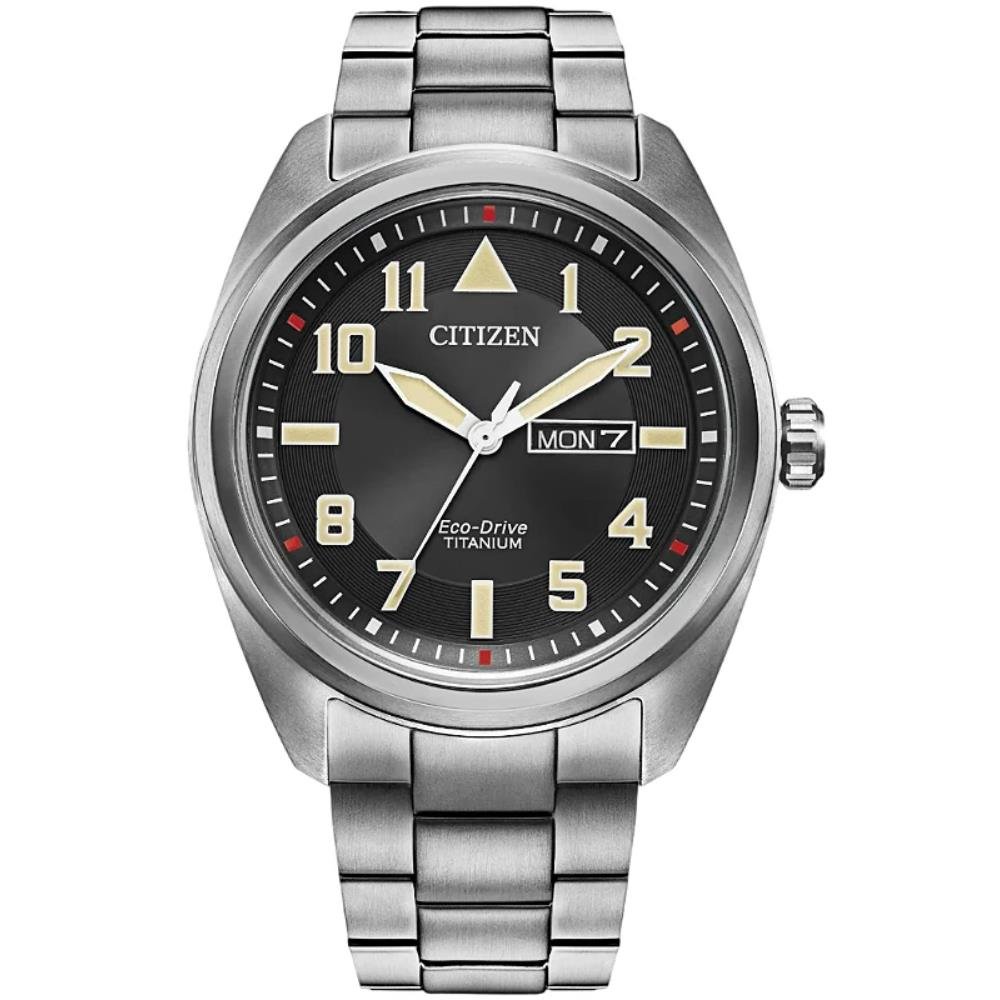 Relógio Citizen Masculino Ref: Bm8560-53e Solar Titânio Eco-Drive