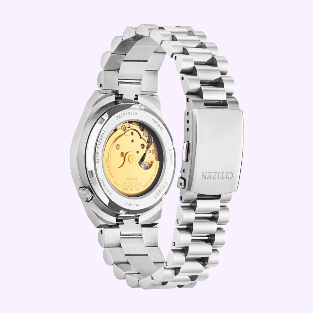 Relógio Citizen Masculino Ref: Nj0150-56e Automático Prateado Prata 4