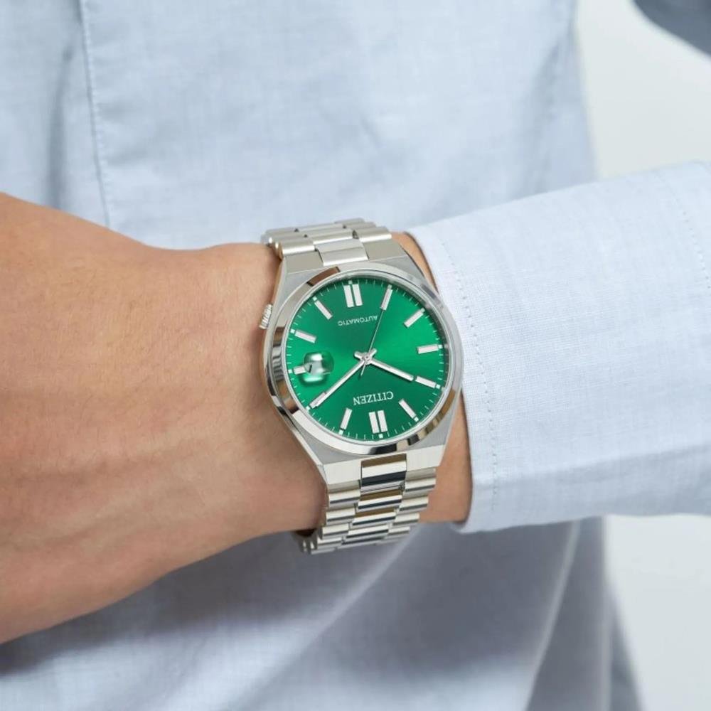 Relógio Citizen Masculino Ref: Nj0150-56x Automático Prateado Prata 4