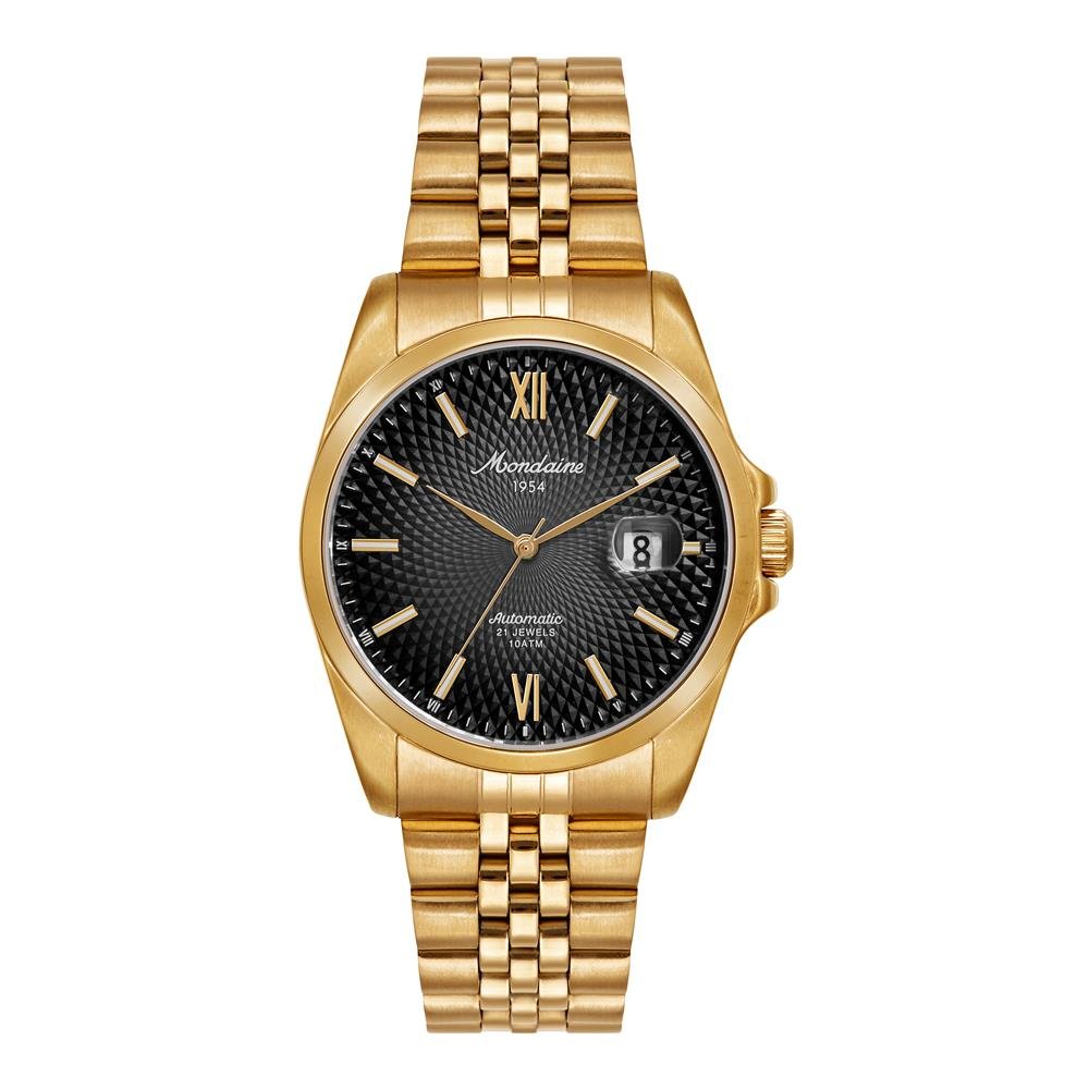 Relogio Mondaine Masculino Ref: 32993gpmvda1 1954 Automático Dourado Dourado 4