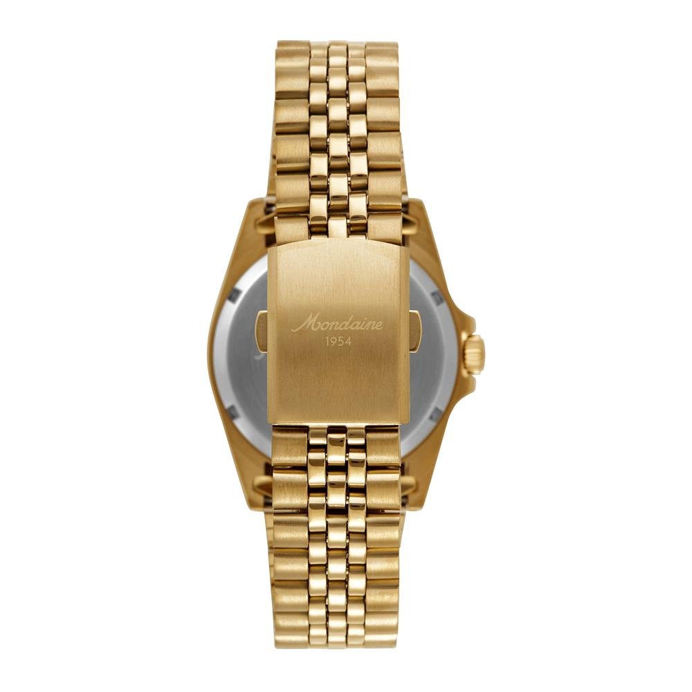 Relogio Mondaine Masculino Ref: 32993gpmvda1 1954 Automático Dourado Dourado 3