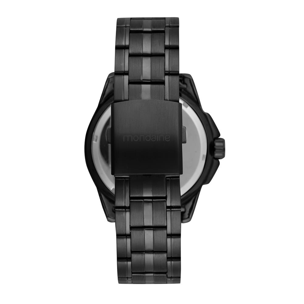 Relogio Mondaine Masculino Ref: 32951gpmvpe3 Esportivo Black Preto 4