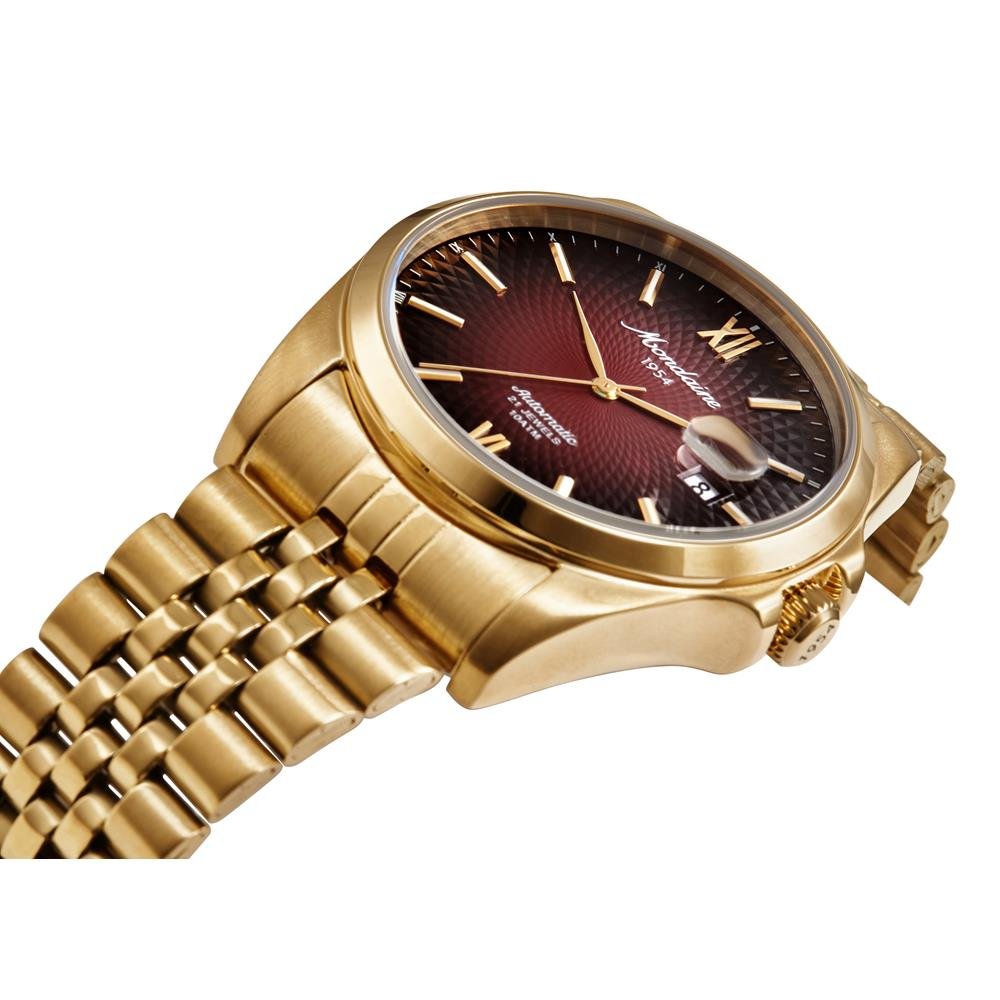 Relogio Mondaine Masculino Ref: 32993gpmvda2 1954 Automático Dourado Dourado 2