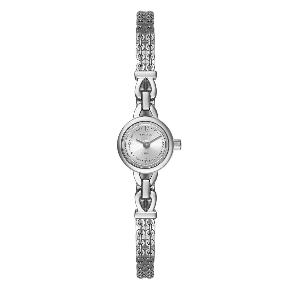 Relógio Seculus Feminino Ref: 44315l0svnb2 Bracelete Mini Prateado Prata 3