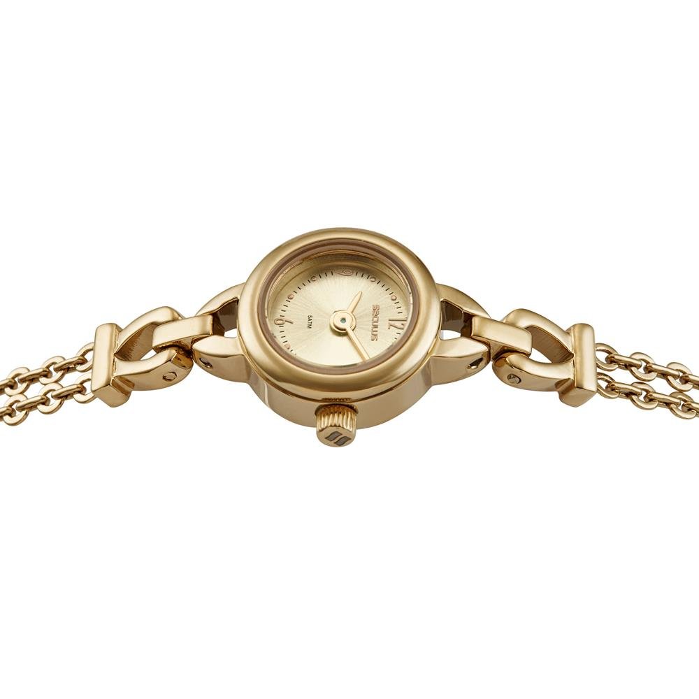 Relógio Seculus Feminino Ref: 44315lpsvdb1 Bracelete Mini Dourado Dourado 3