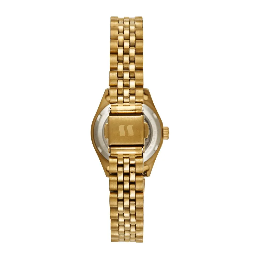 Relógio Seculus Feminino Ref: 44291lpsvda2 Automático Dourado Dourado 4