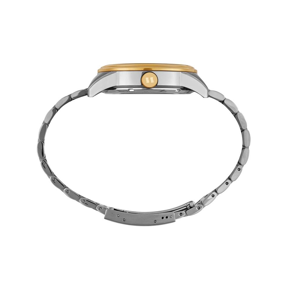 Relógio Seculus Masculino Ref: 44329gpsvba2 Automático Open Heart Bicolor Prata 3