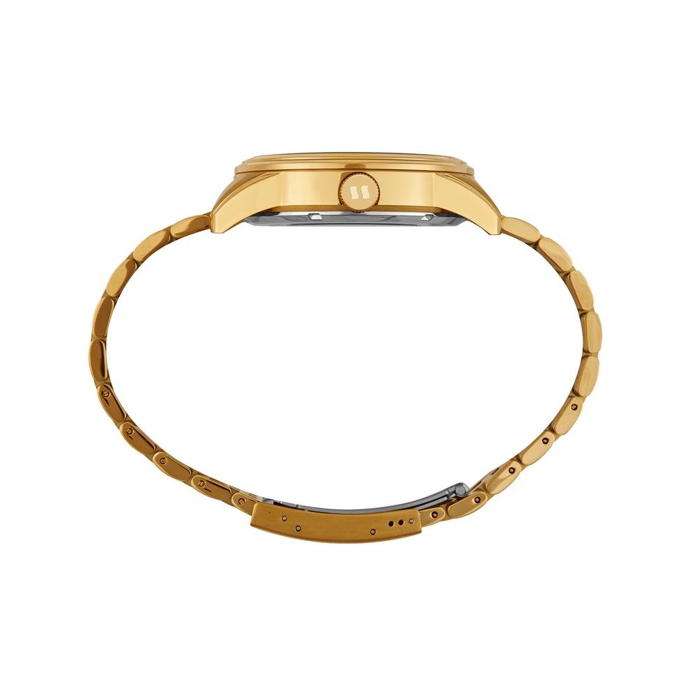 Relógio Seculus Masculino Ref: 44329gpsvda1 Automático Open Heart Dourado Dourado 3