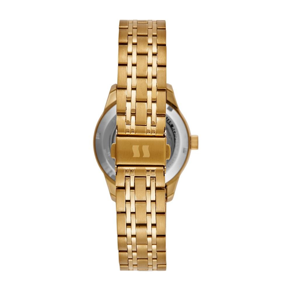 Relógio Seculus Masculino Ref: 44304gpsvda1 Automático Esqueleto Dourado Dourado 4