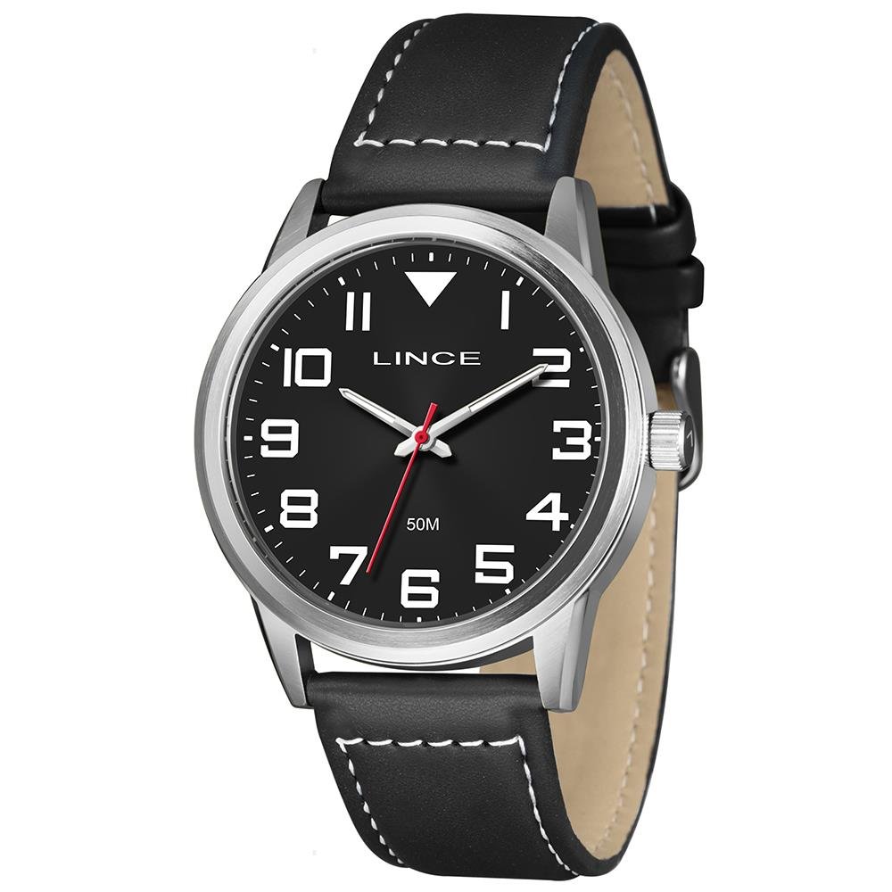 Relógio Lince Masculino Ref: Mrch249l46 P2pb Casual Prateado