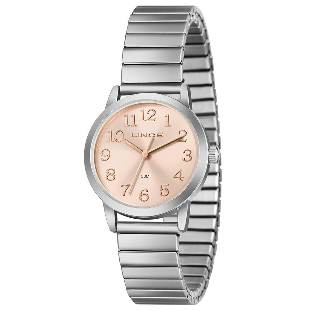 Relógio Lince Feminino Ref: Lrmh266l32 R2sx Casual Mola Prateado
