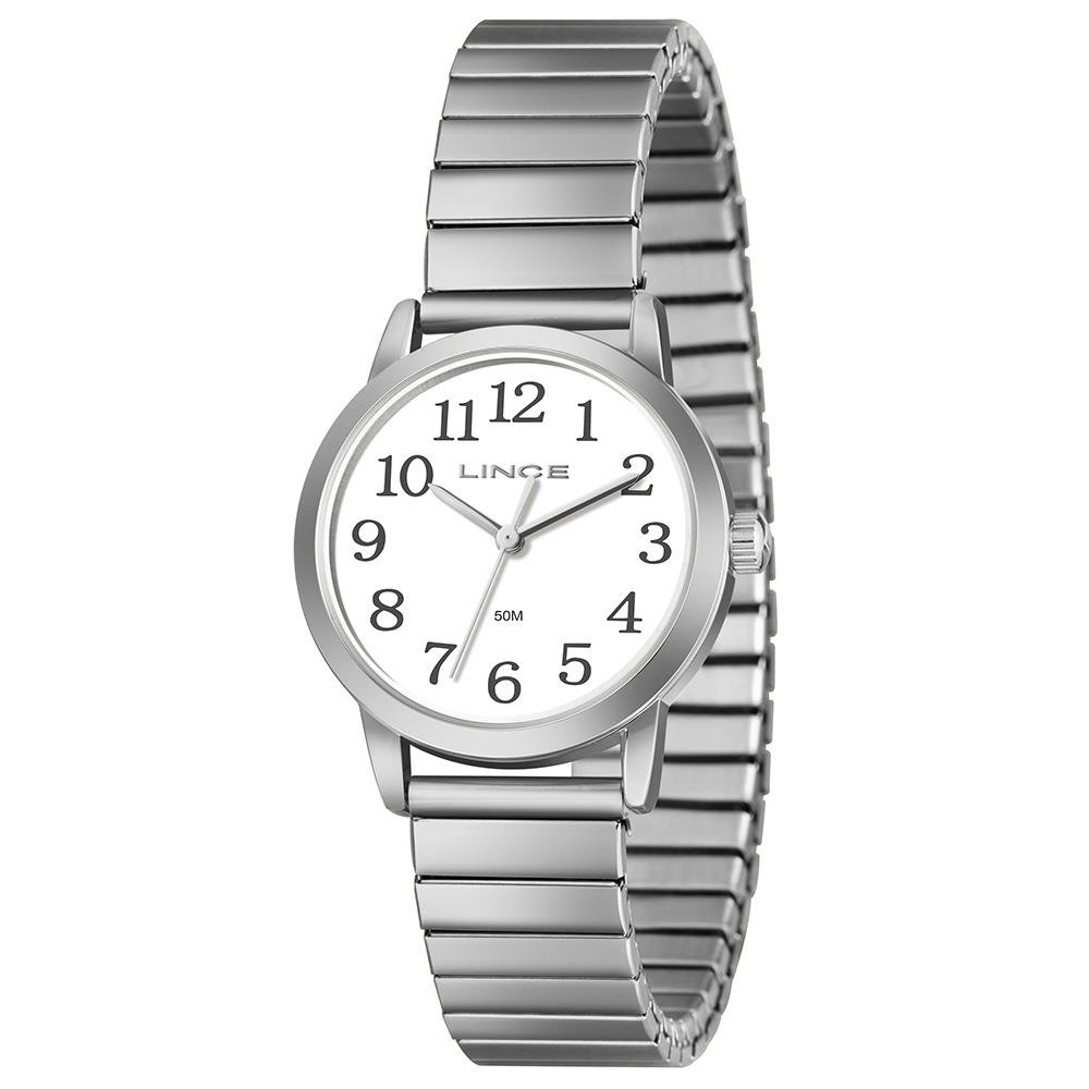 Relógio Lince Feminino Ref: Lrmh266l32 B2sx Casual Mola Prateado