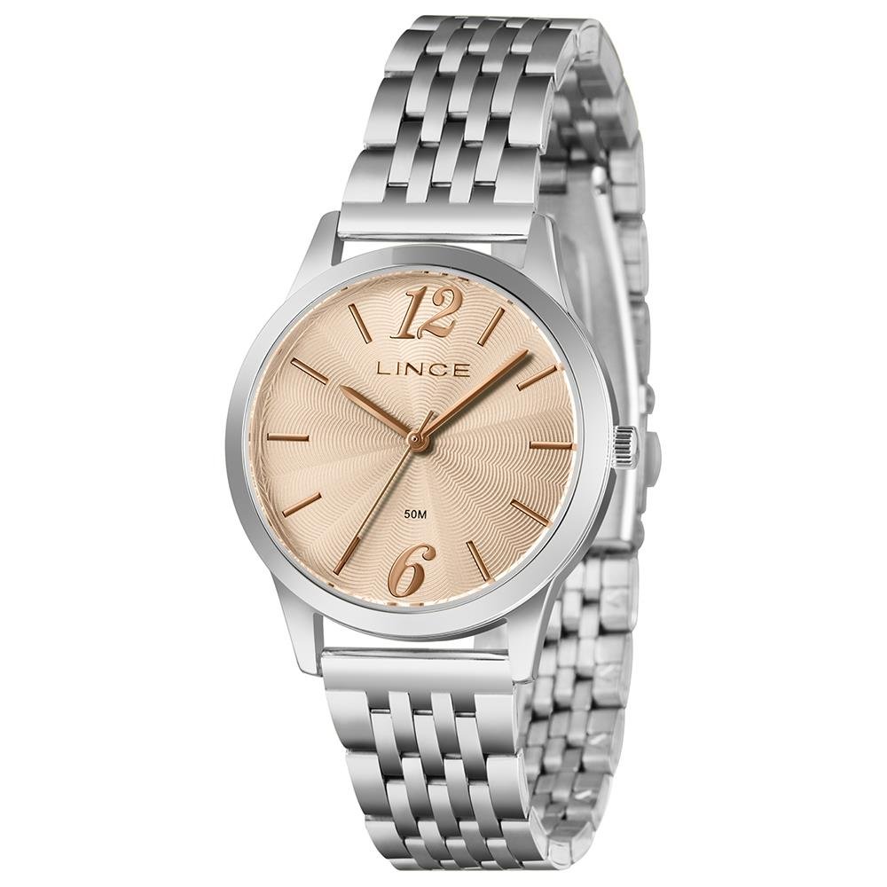 Relógio Lince Feminino Ref: Lrmm035l36 R2sx Casual Prateado