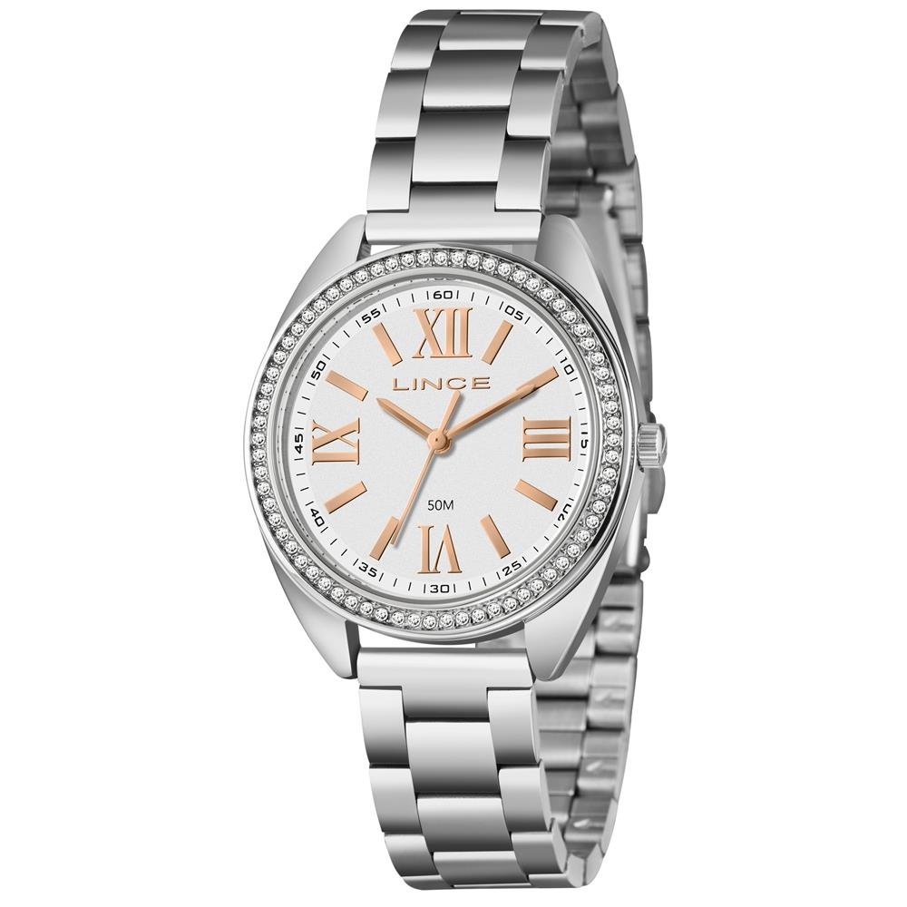 Relógio Lince Feminino Ref: Lrmh262l36 S3sx Casual Prateado