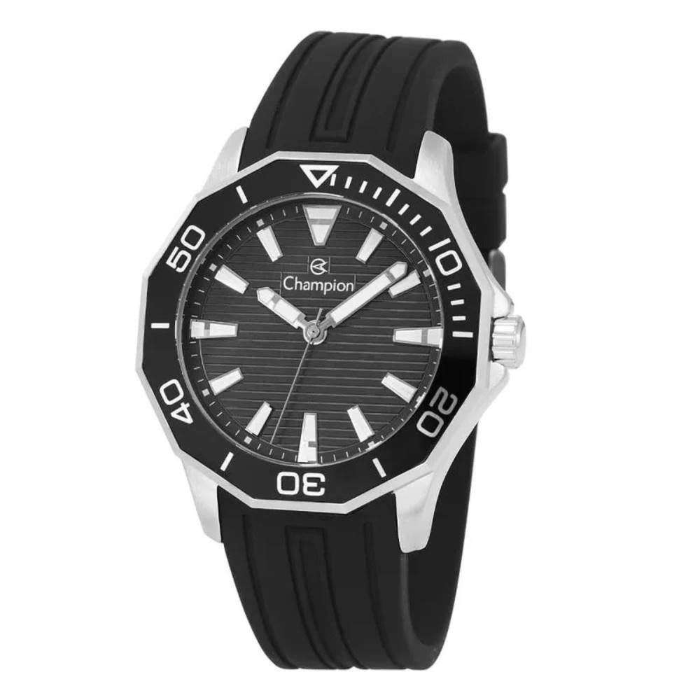 Relógio Champion Masculino Ref: Ch30313t Esportivo Prateado Prata 1
