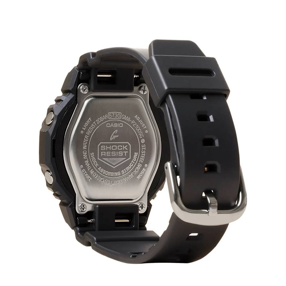 Relógio Casio Feminino Ref: Gma-p2100sg-1adr G-Shock Woman Black Preto 4