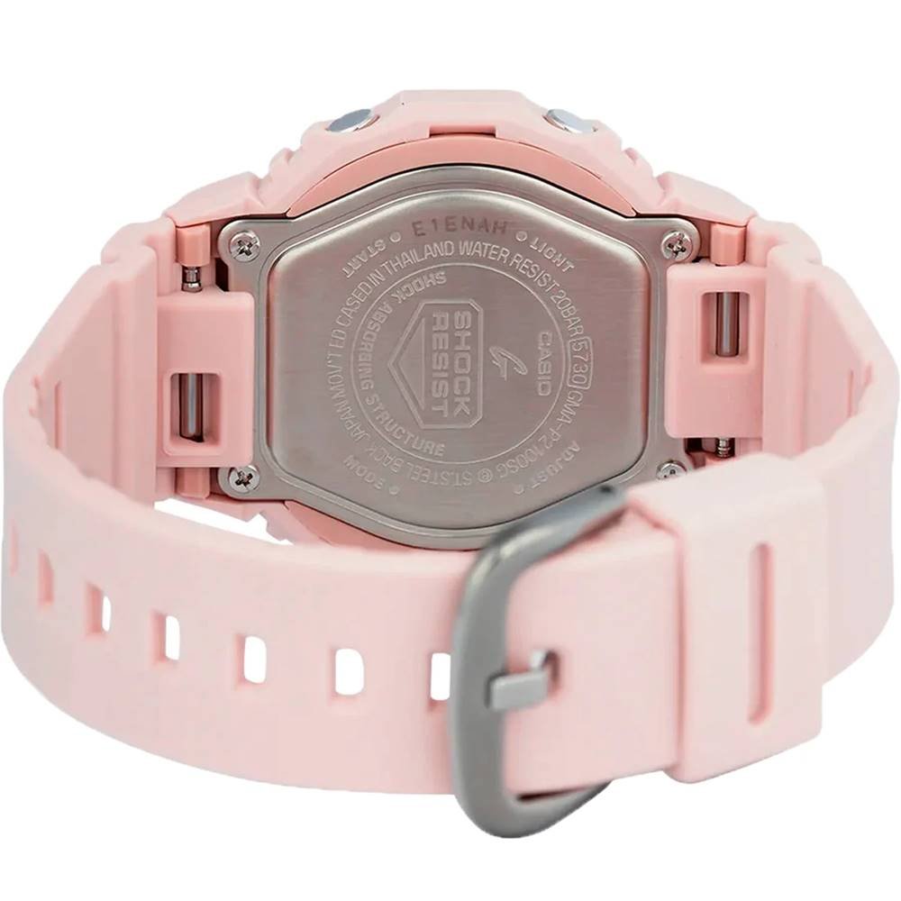 Relógio Casio Feminino Ref: Gma-p2100sg-4adr G-Shock Woman Rosa Rosa 3