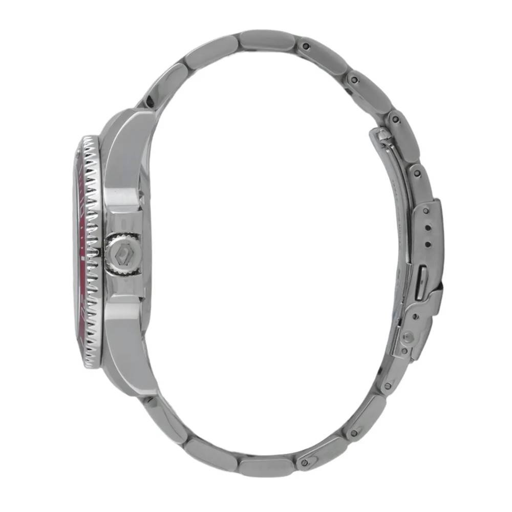 Relógio Orient Masculino Ref: Nh3ss009 W1sx Automático Prateado Prata 2