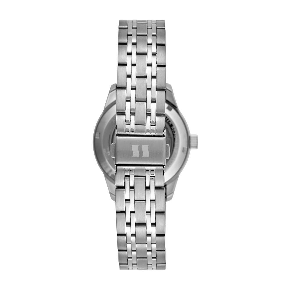 Relógio Seculus Masculino Ref: 44304g0svna4 Automático Esqueleto Prateado Prata 4