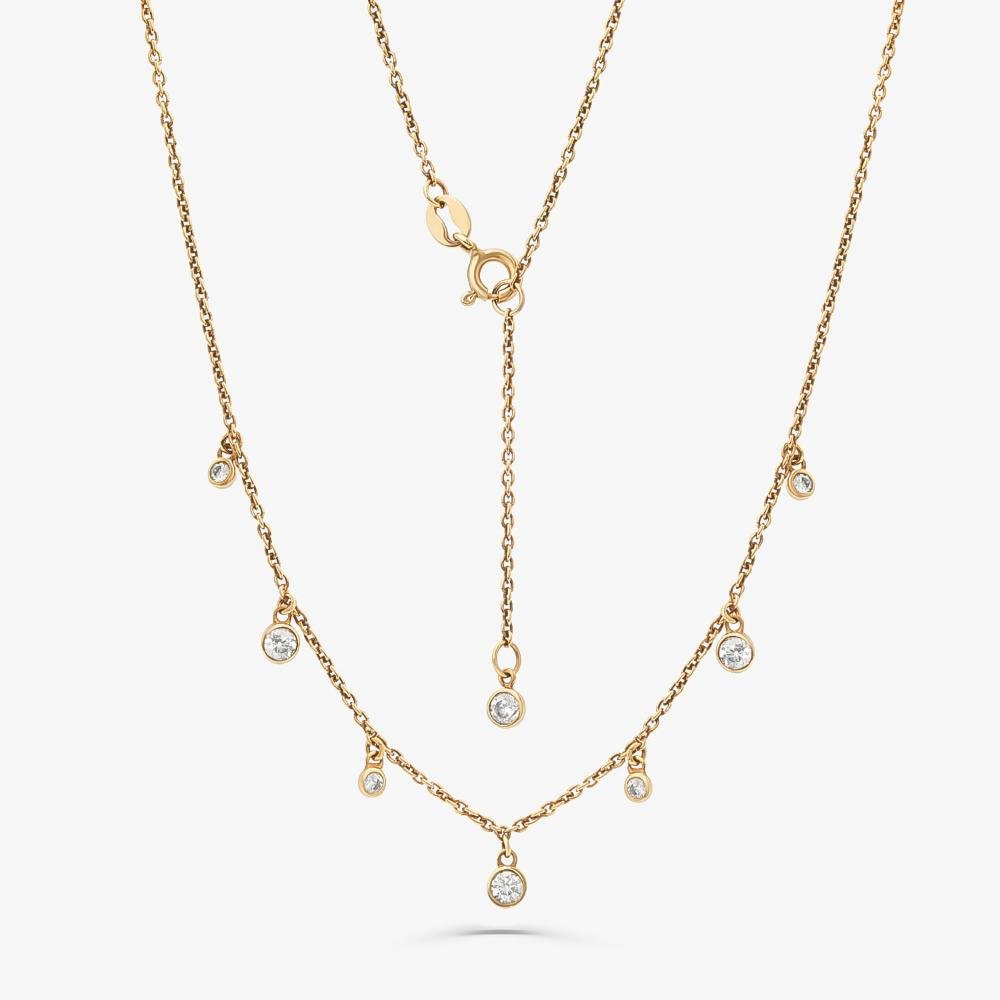 Colar em Prata 925 com Banho de Ouro Amarelo 18k Prata 4