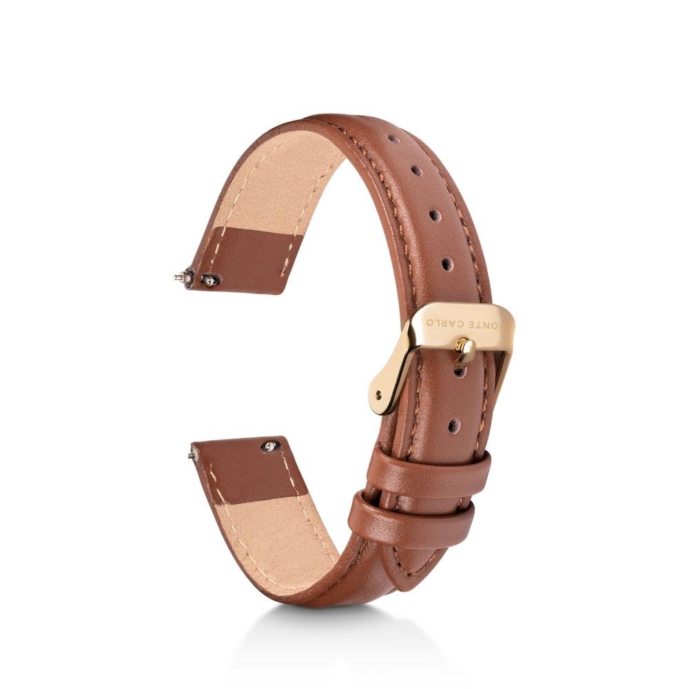 Pulseira Monte Carlo Liberty em Couro Marrom Marrom 2