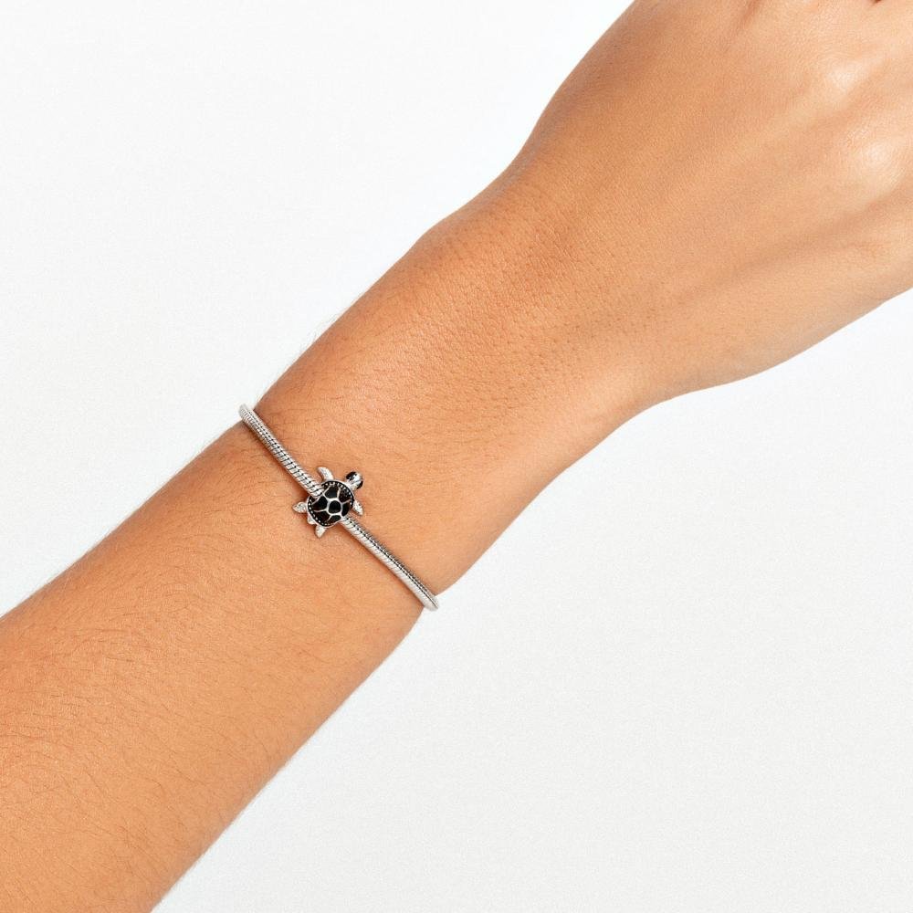 Charm Tartaruga em Prata 925 Prata 3