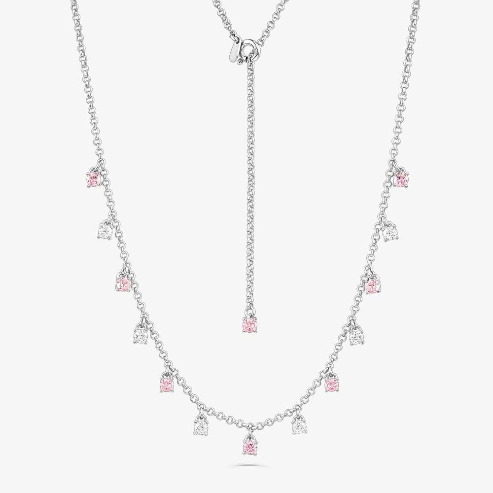 Colar Cravejado em Prata 925 Prata 3