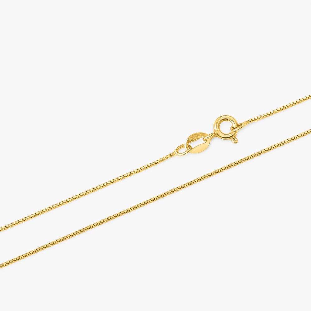 Corrente Malha Veneziana em Prata 925 com Banho de Ouro Amarelo 18k - 45 cm Prata 4