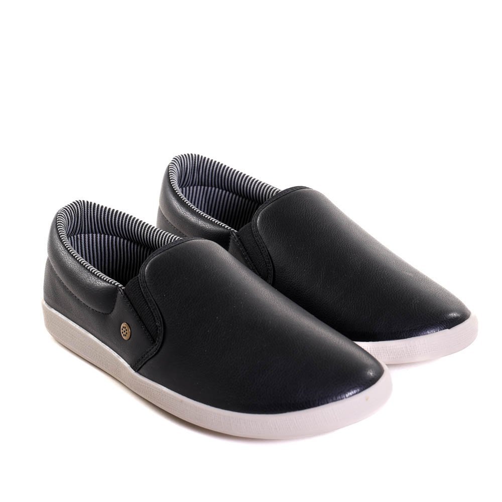 Tênis Masculino Zariff Slip On 211204-346 Preto 3