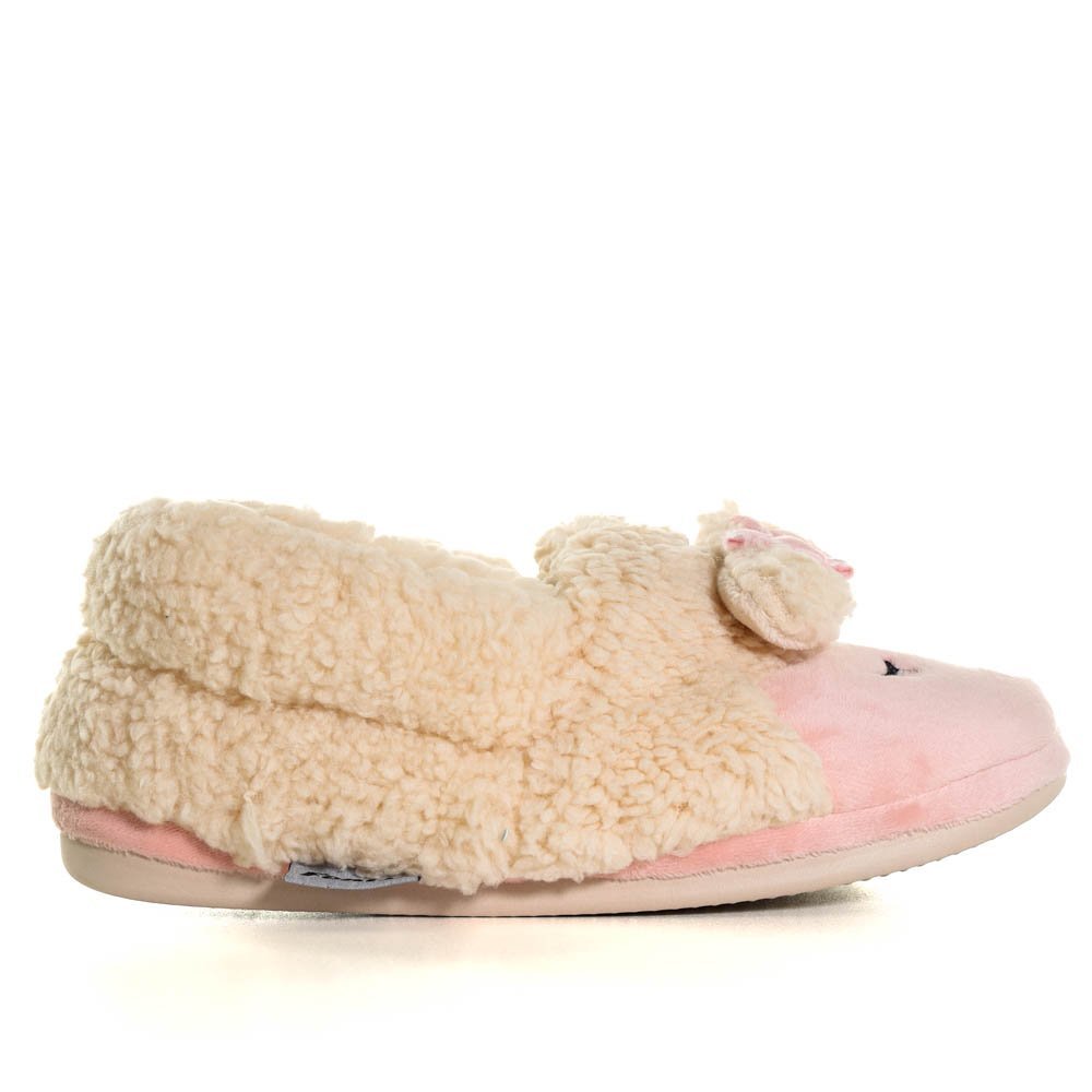 Pantufa Infantil Art Fenix 22143 Rosa 1