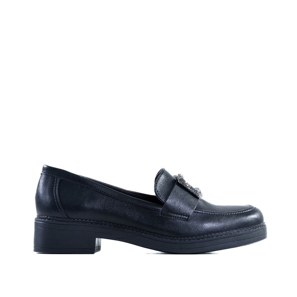 Mocassim Via Marte 23-16905 Feminino Preto 1