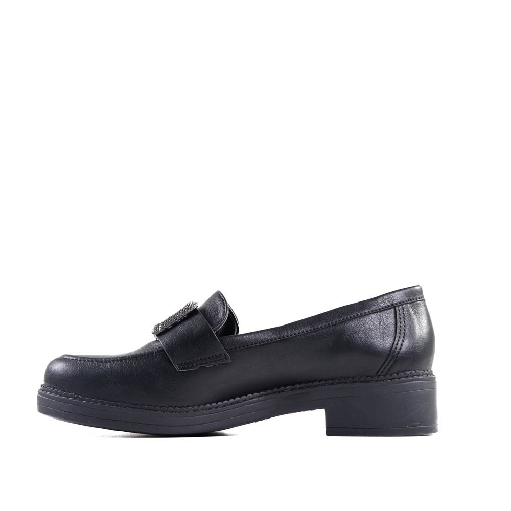 Mocassim Via Marte 23-16905 Feminino Preto 2