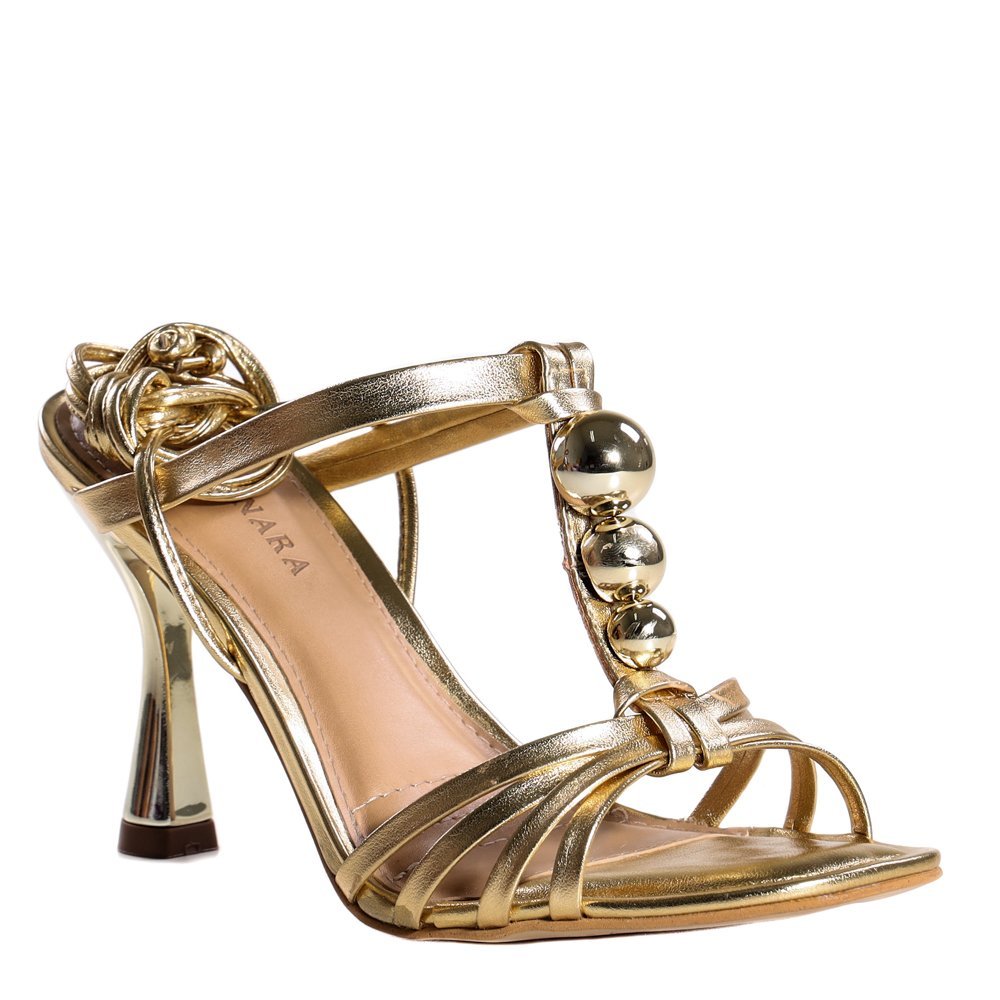 Sandália Tanara T5801 Feminino Dourado 1