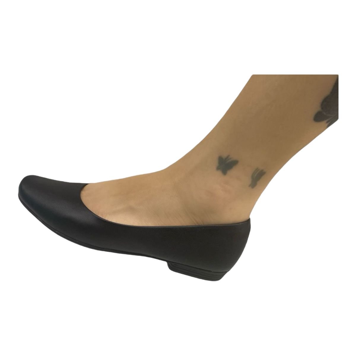 Sapato Piccadilly 250115 Sapatilha Casual Conforto Leve Feminino Preto 2
