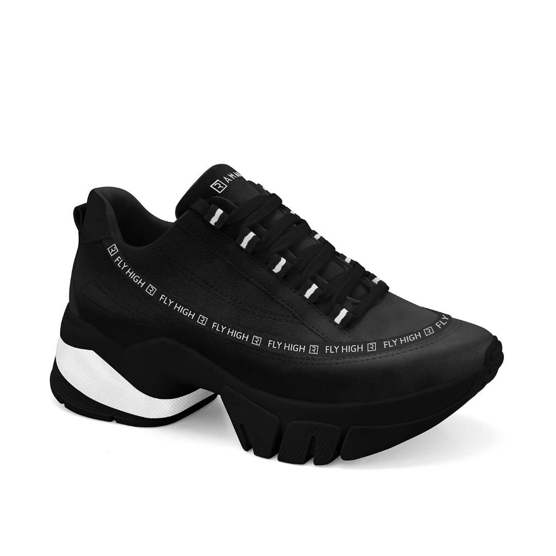 Tenis Dad Sneaker Ramarim Preto