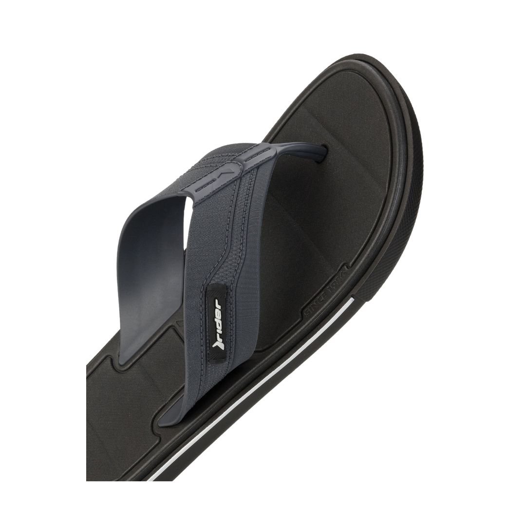 Chinelo De Dedo Rider Spin Masculino Preto/Cinza 2