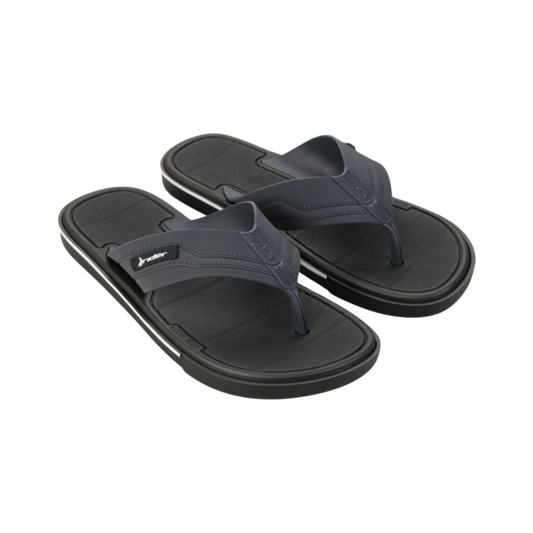 Chinelo De Dedo Rider Spin Masculino Preto/Cinza 3
