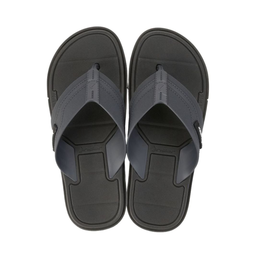 Chinelo De Dedo Rider Spin Masculino Preto/Cinza 4