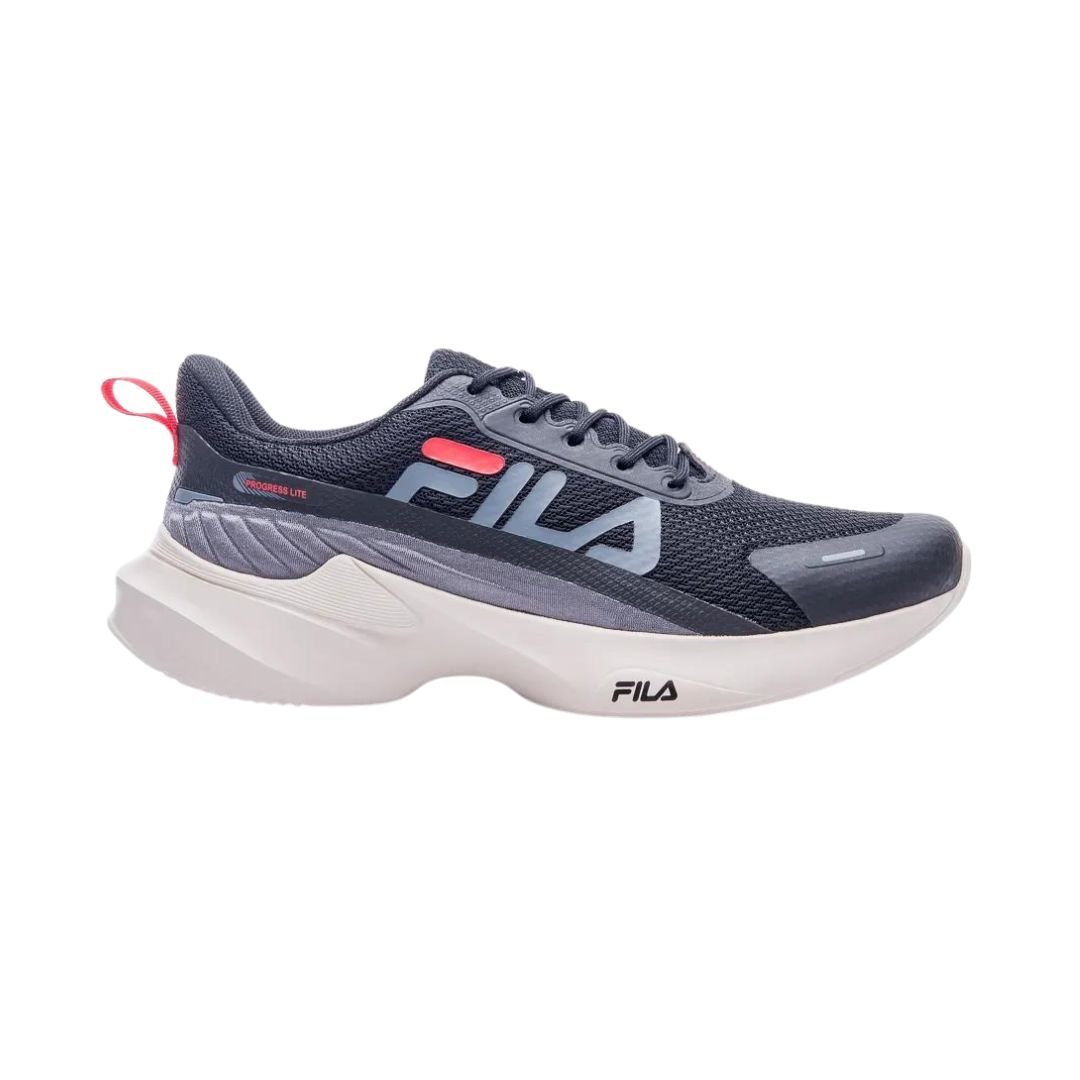 Tênis Dia A Dia Masculino Adulto Fila Progress Lite Preto 1