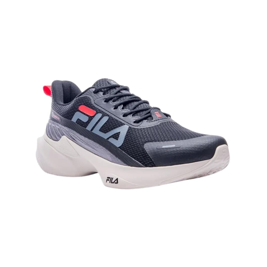 Tênis Dia A Dia Masculino Adulto Fila Progress Lite Preto 2